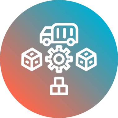 seo modern simgesinin vektör illüstrasyonu