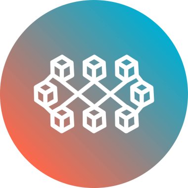 Modern b 'nin vektör illüstrasyonu eksik simgesi