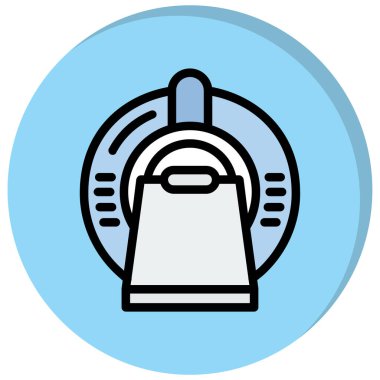 Modern bir simgenin vektör illüstrasyonu