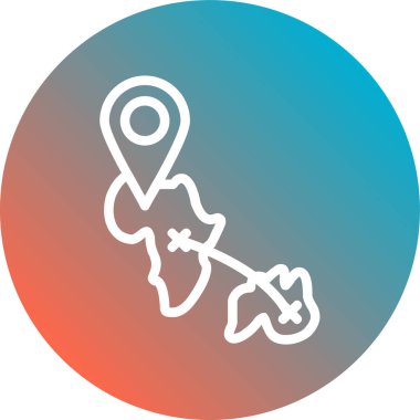 Harita simgesinin gösterimi