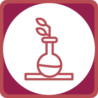 Vektör simgesi bir çiçek