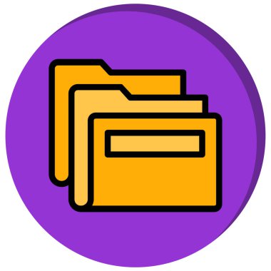 Dizin simgesinin vektör illüstrasyonu