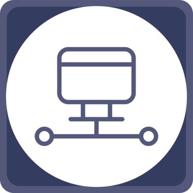 seo modern simgesinin vektör illüstrasyonu