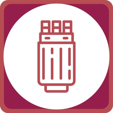 pil vektör illüstrasyonu