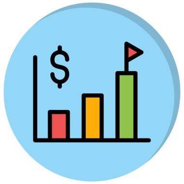 Kolayca düzenleyebilen ve düzenleyebilen Grafik Vektörü simgesi