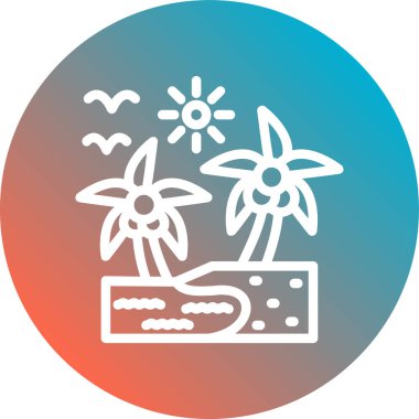 Güzellik ve moda simgelerinin vektör çizimi