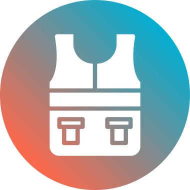 Modern simgenin vektör illüstrasyonu