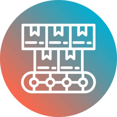 Abaküs. Web simgesi basit tasarım