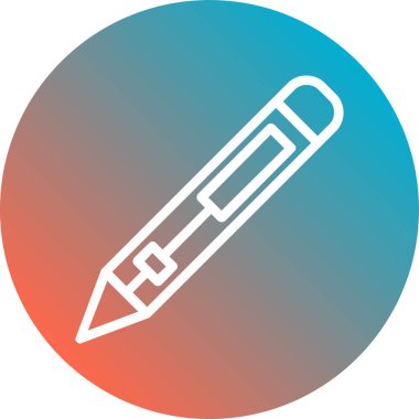 kalem simgesi vektör illüstrasyonu