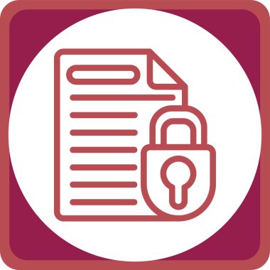 Modern simgenin vektör illüstrasyonu