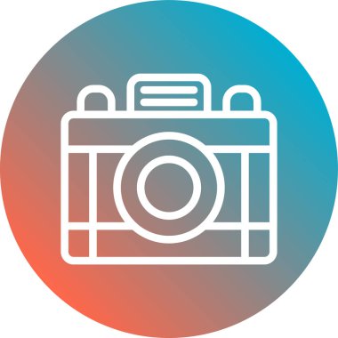 Vektör kamera Simgesi illüstrasyonu