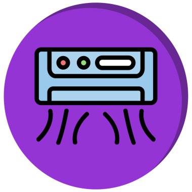 Bilgisayar donanımı. Web simgesi basit illüstrasyon