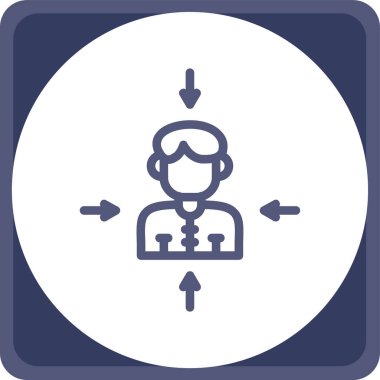 seo modern simgesinin vektör illüstrasyonu