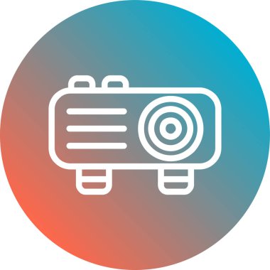 Seyahat ve tatil simgesinin vektör çizimi