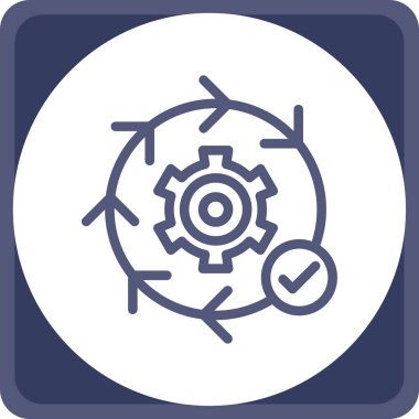 modada izole edilmiş arkaplanda dişli simgesi