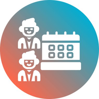 Tasarımda vektör çemberi modern simgesinin gösterimi