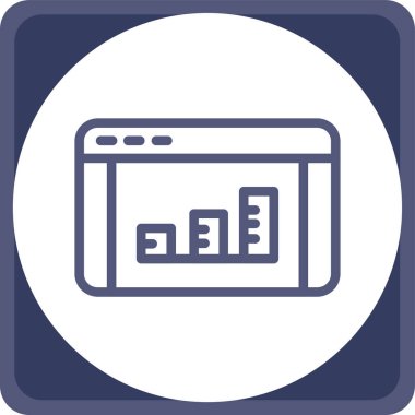 seo modern simgesinin vektör illüstrasyonu