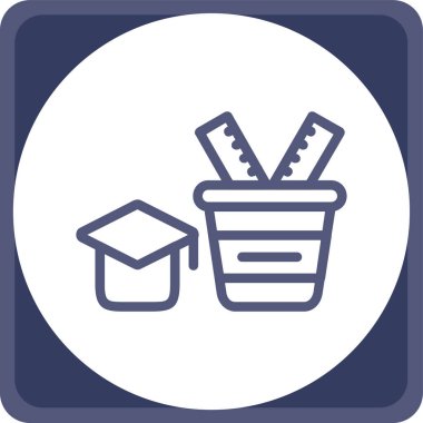 Bitki. Web simgesi basit illüstrasyon