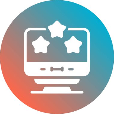 seo modern simgesinin vektör illüstrasyonu