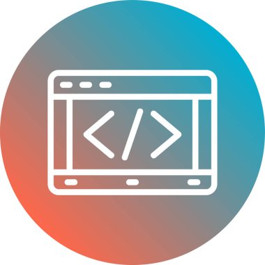 bilgisayar simgesi vektör illüstrasyonu