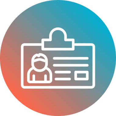 belge simgesi vektör illüstrasyonu