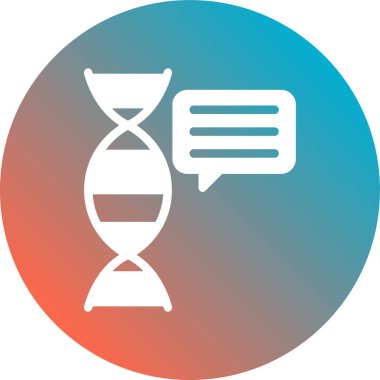 Kum saati ikonu. Web için saat vektör simgelerinin düz çizimi