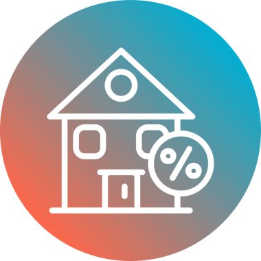 Modern simgenin vektör illüstrasyonu