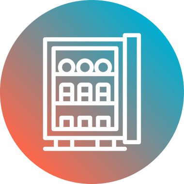 Modern b 'nin vektör illüstrasyonu eksik simgesi