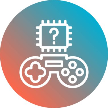 Vektör illüstrasyonu, simge ögesi biçimi