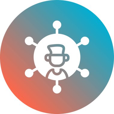 seo modern simgesinin vektör illüstrasyonu