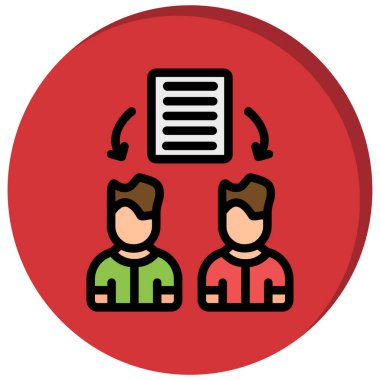 Seo simgesinin vektör illüstrasyonu