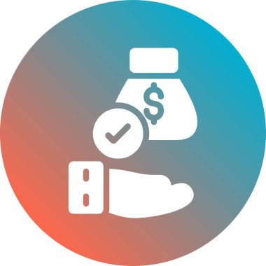 Kredi kartı vektör simgesi