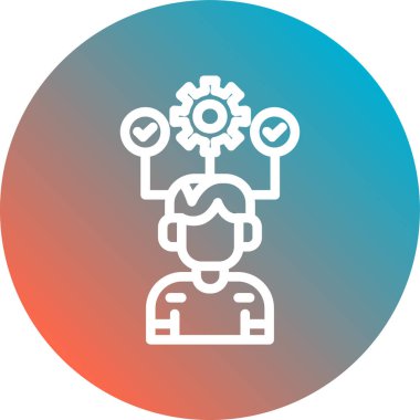 seo modern simgesinin vektör illüstrasyonu