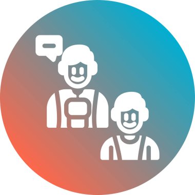 seo modern simgesinin vektör illüstrasyonu