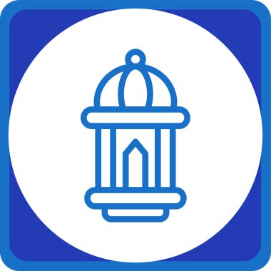 Cami. Web simgesi basit illüstrasyon