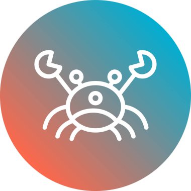 Modern simgenin vektör illüstrasyonu