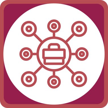 seo modern simgesinin vektör illüstrasyonu