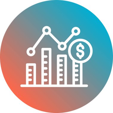 Grafik. Web simgesi basit illüstrasyon