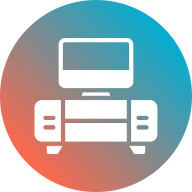 Modern simgenin vektör illüstrasyonu