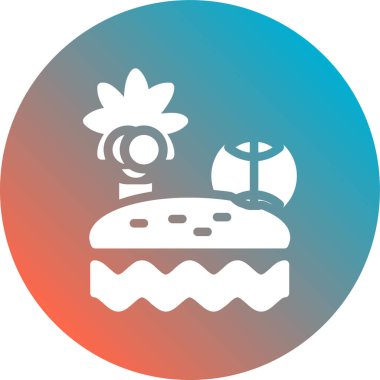 Kek. Web vektörü basit illüstrasyon