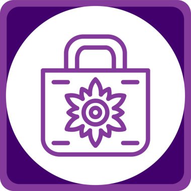 Çiçekli güzel çanta.