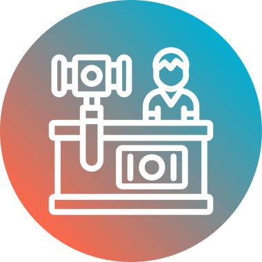 seo modern simgesinin vektör illüstrasyonu