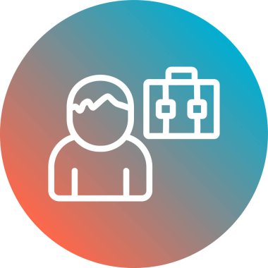 iş vektörü illüstrasyon simgesi