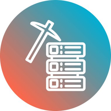 Yel değirmeni simgesinin vektör çizimi