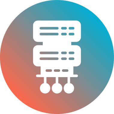 Bir b eksikliği simgesinin vektör çizimi