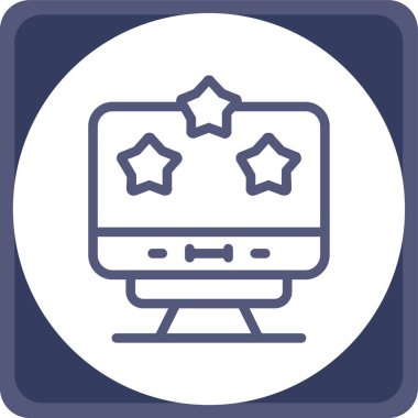 Geliştirme için Web simgesi. Vektör çizim