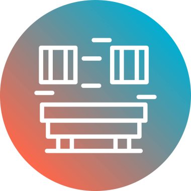 seo modern simgesinin vektör illüstrasyonu