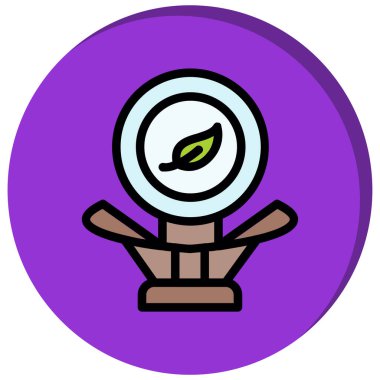 Kahve fincanı. Web simgesi basit illüstrasyon