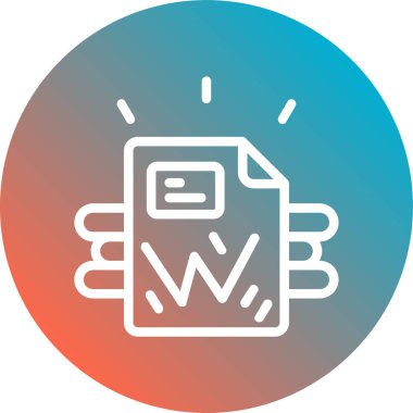 Geliştirme için web simgesi, vektör illüstrasyonu