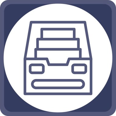 araba simgesi vektör illüstrasyonu